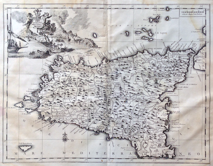 Atlas des Illes   Sicilia