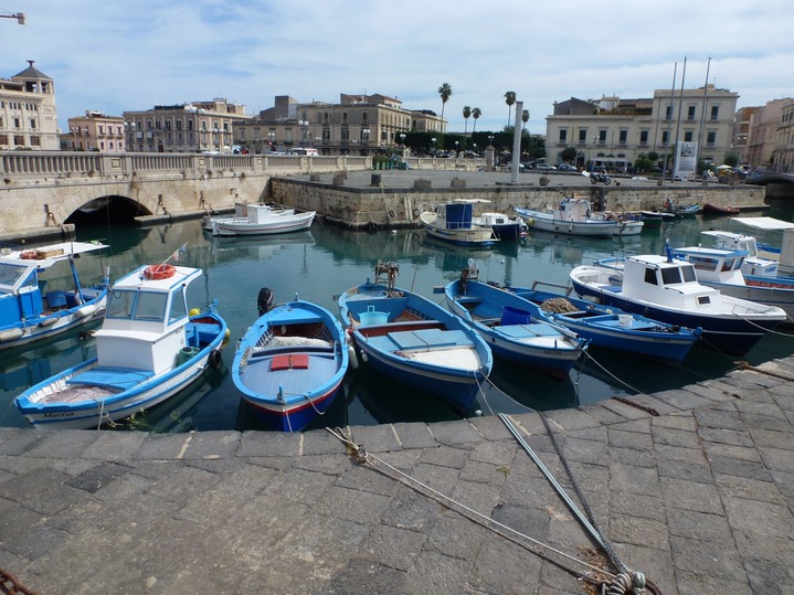 Hafen in Siracus