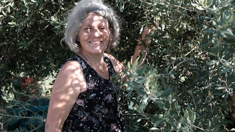 Katrin in Oliven